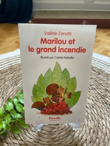 Livre - Marilou et le grand incendie