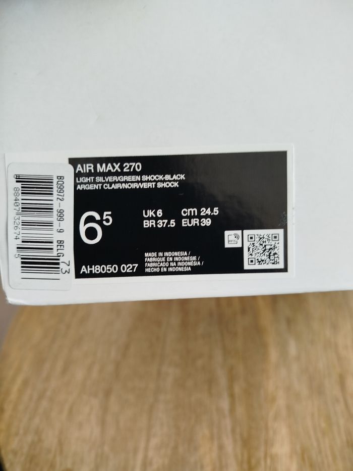 Baskets Nike T 39 - photo numéro 10