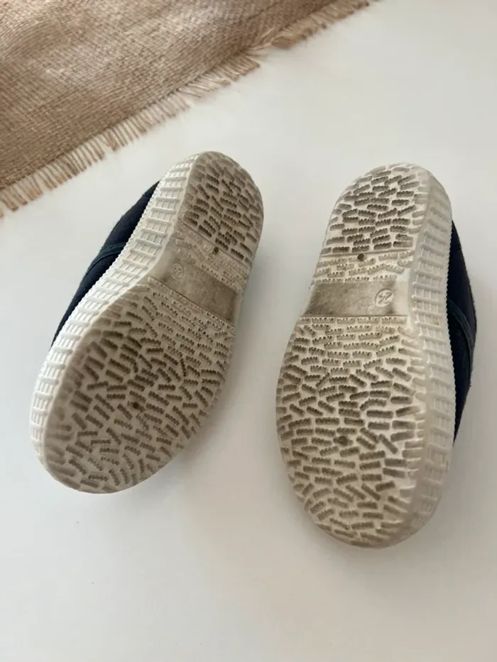 Chaussures en toile gémo taille 24 style Bensimo - photo numéro 3