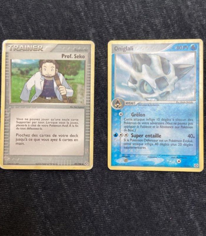 Lot cartes Pokémon bloc Ex - photo numéro 2