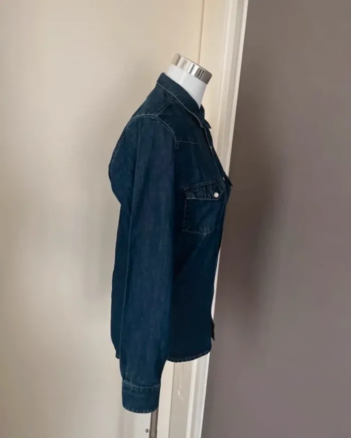 The Kooples chemise en jeans femme taille Xs/34 - photo numéro 4