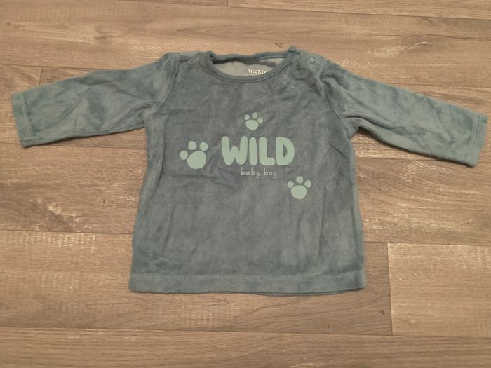 Pyjama deux pièces bleu - photo numéro 2