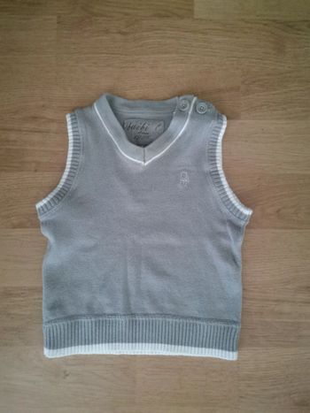 Pull sans manches 6mois