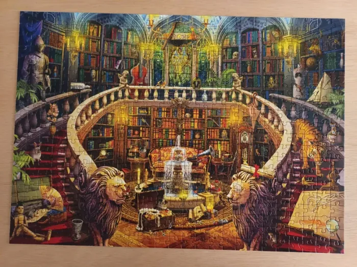 Educa puzzle 500 pièces bibliothèque énigmatique - photo numéro 5
