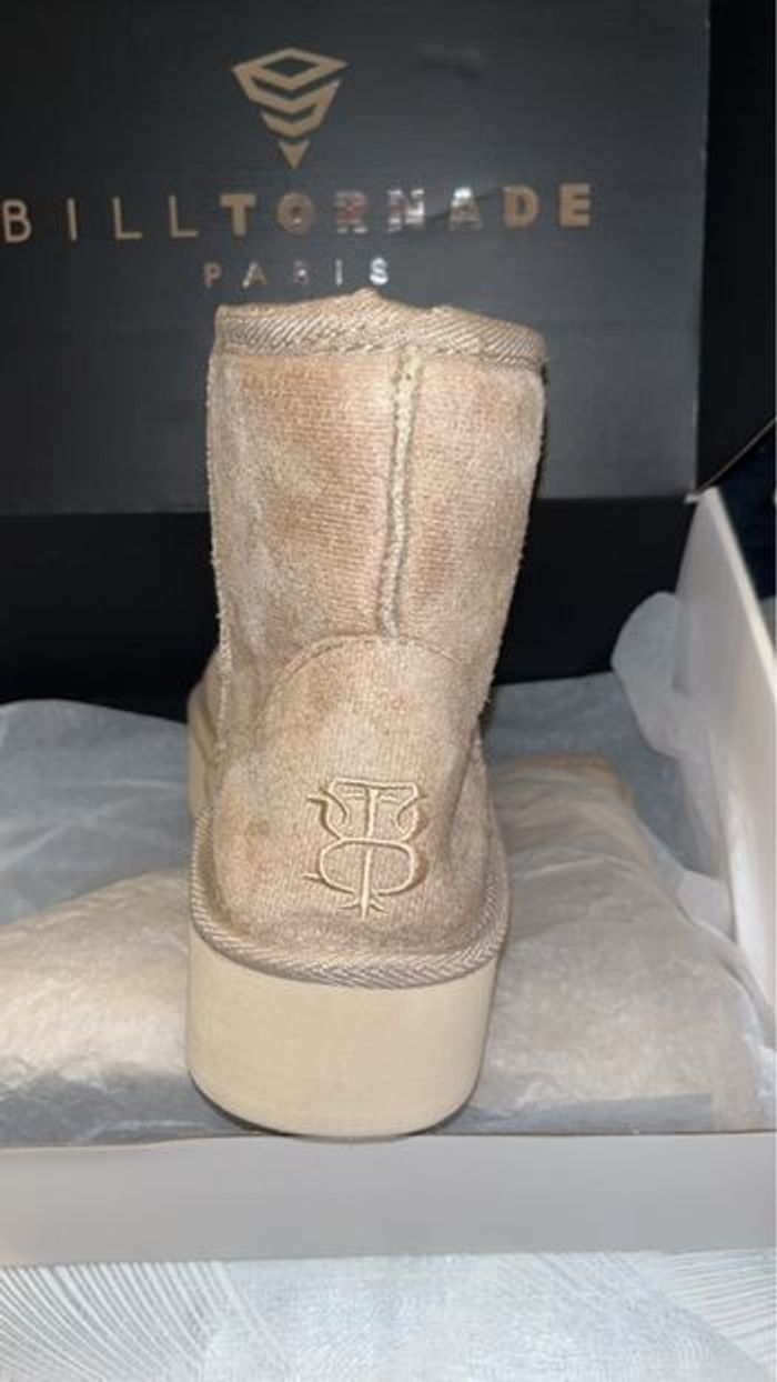 Bottines beige Bill tornade Paris - photo numéro 2