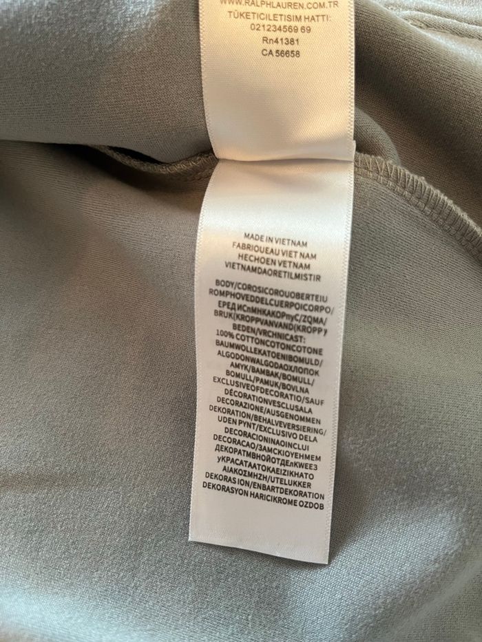 Zip Ralph Lauren gris - photo numéro 5