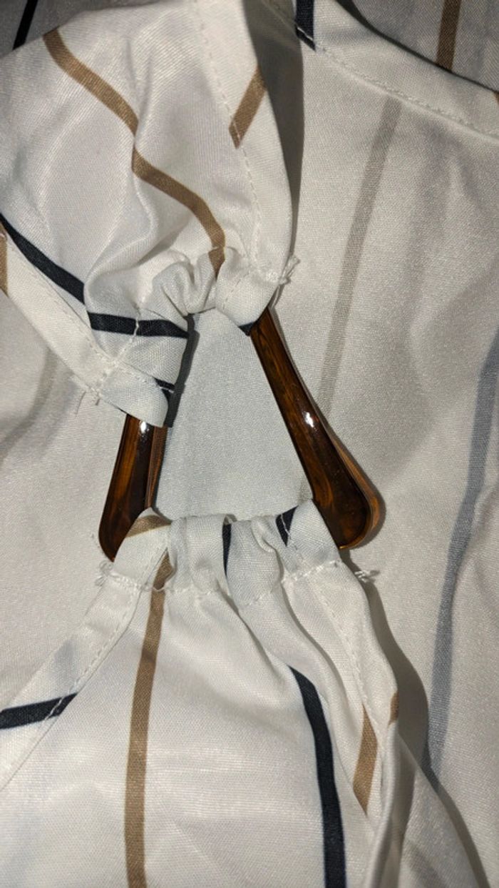 Robe midi à col surplis sans manche taille S/38 jamais porté - photo numéro 19