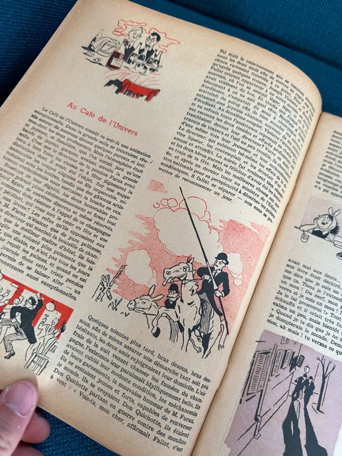 Livre cahier ancien Pension Furax Roger Roux Pierre Probst éditions du puits Pelu album - photo numéro 6