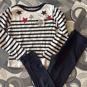Teeshirt et legging