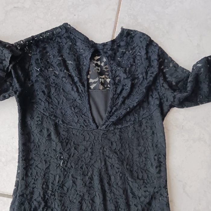 Robe dentelle taille 40 / l sans nom - photo numéro 3