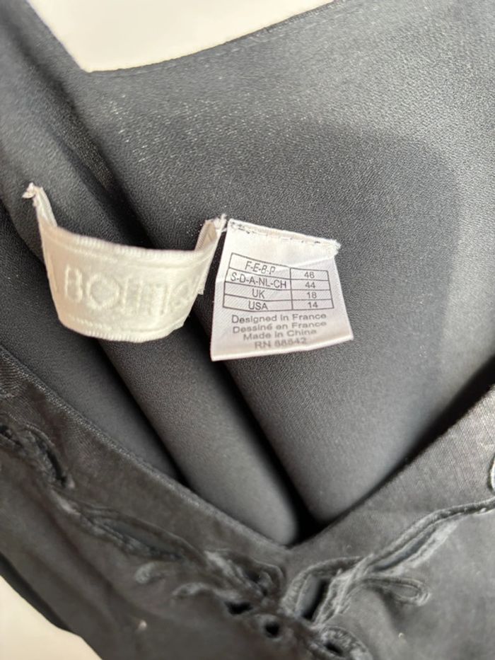 Robe noire élégante La Boutique - Taille 46 - photo numéro 3