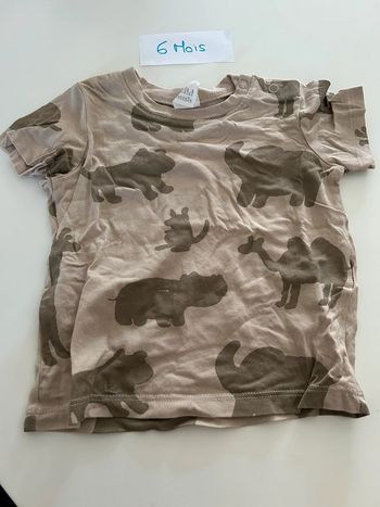 T-shirt h&m 6 mois 68 cm