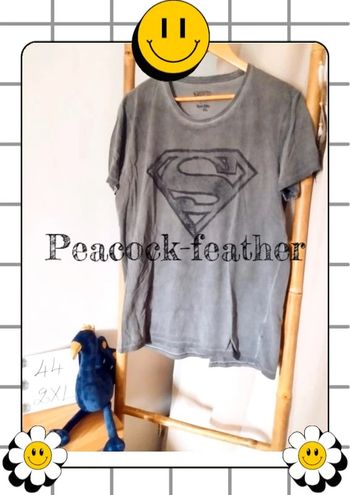 T-shirt superman gris xxl homme