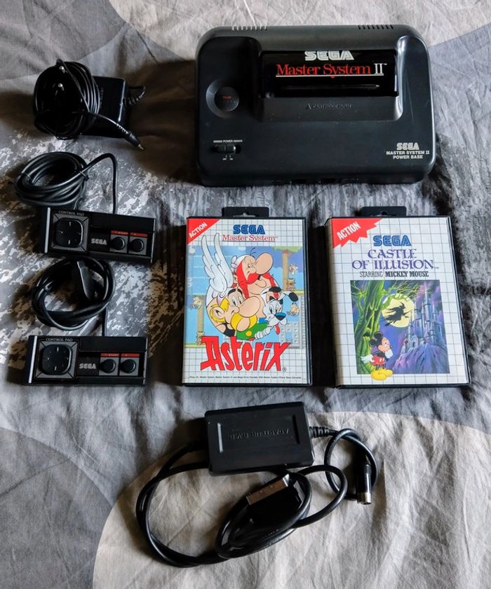 Console Sega Master system 2 + jeux