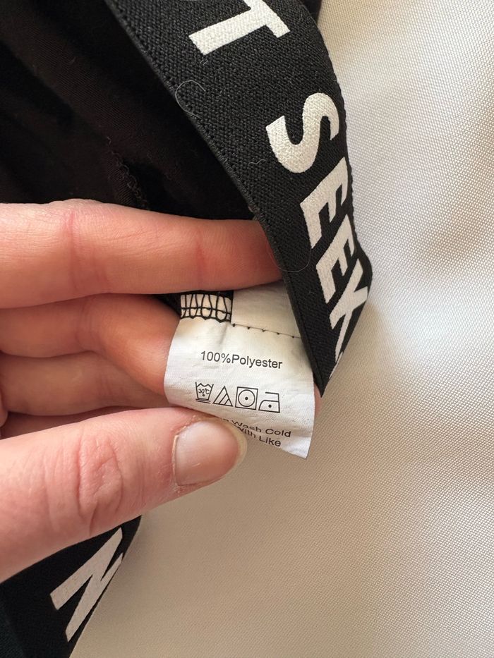 T-shirt avec bandes élastiques - SHEIN - M/38 - photo numéro 5