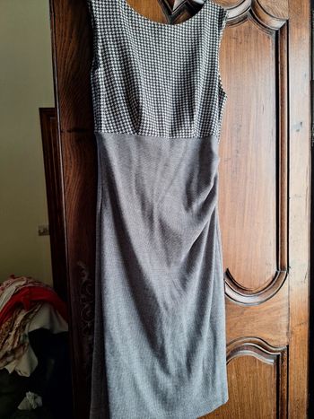 Robe longue plissée