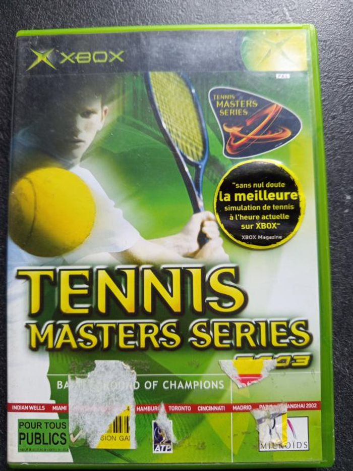 Microsoft - Xbox - Tennis masters series - 2003
