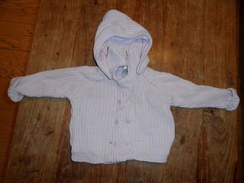 gilet chaud parme fille, Obaibi, taille 12 mois (1 an)