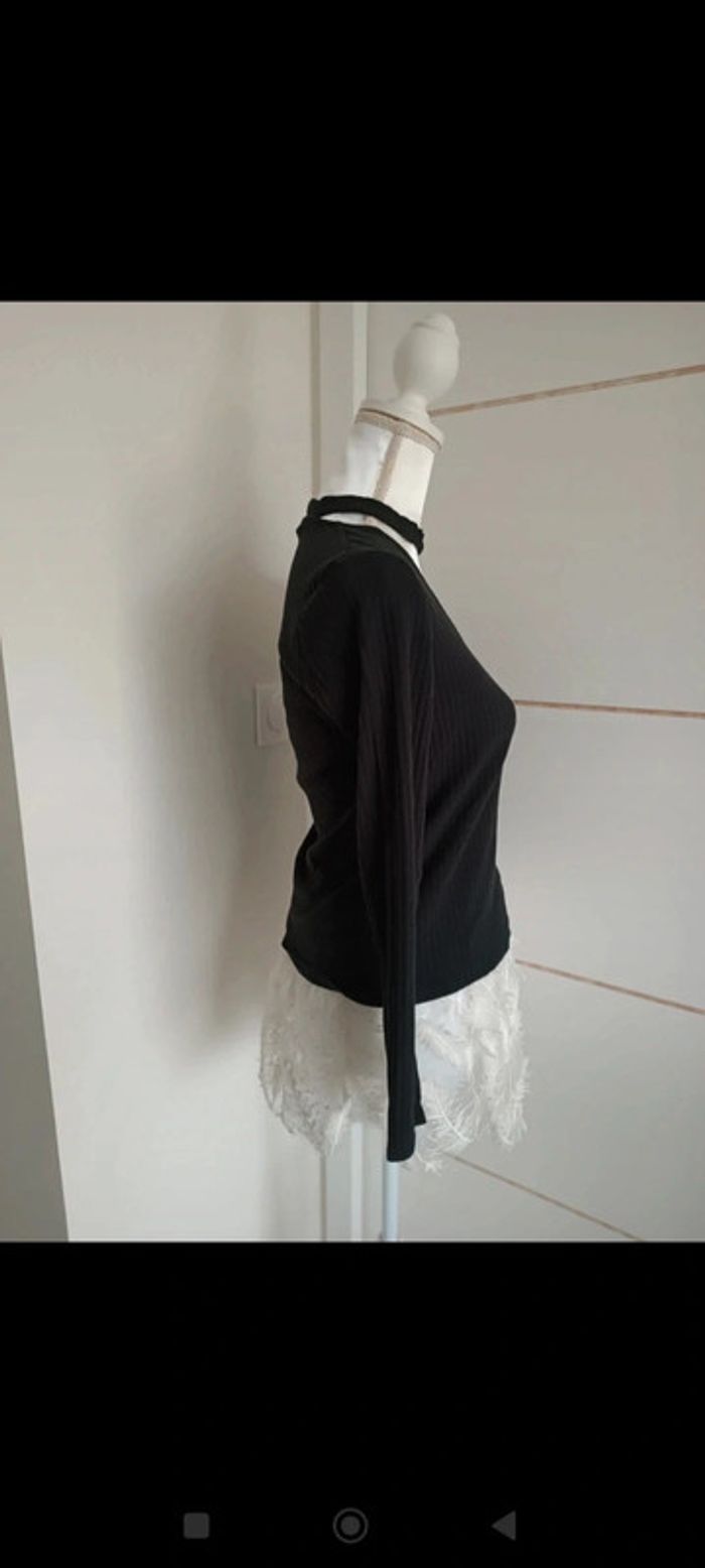 T-shirt col collier taille L Pimkie - photo numéro 2