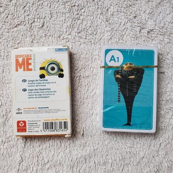 Jeu de familles moi moche et méchant ( règle du jeu en espagnol