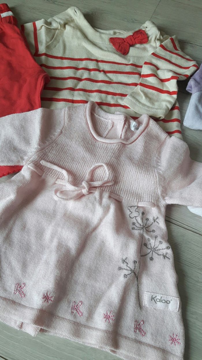 Lot fille mi saison hiver 1 mois - photo numéro 3