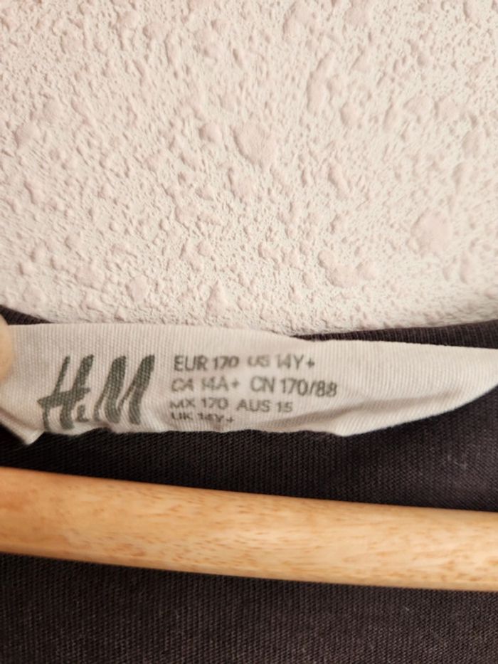 Robe sans manches grise H&M taille 170 cm - photo numéro 3