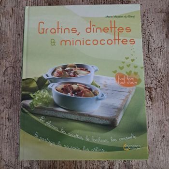 Livre recettes gratins, dînette & minicocottes