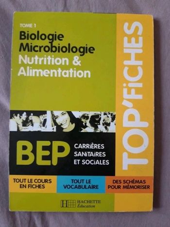 Fiches biologie bep carrières sanitaires et sociales