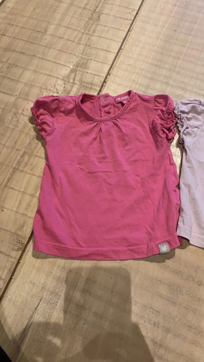 Ensemble pantalon et tee-shirts manche courte 18 mois - photo numéro 7