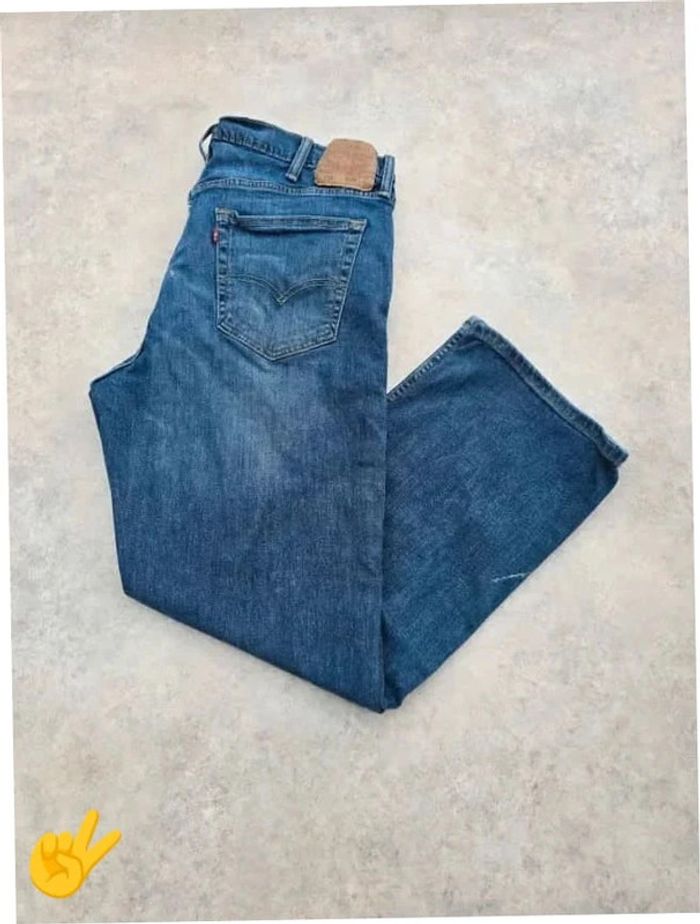 Jeans Levi's 559 W38 FR48 L30 coupe droite bleu Homme Men pan293b