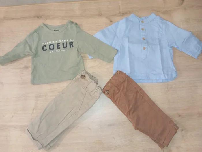 Lot ensemble garçon