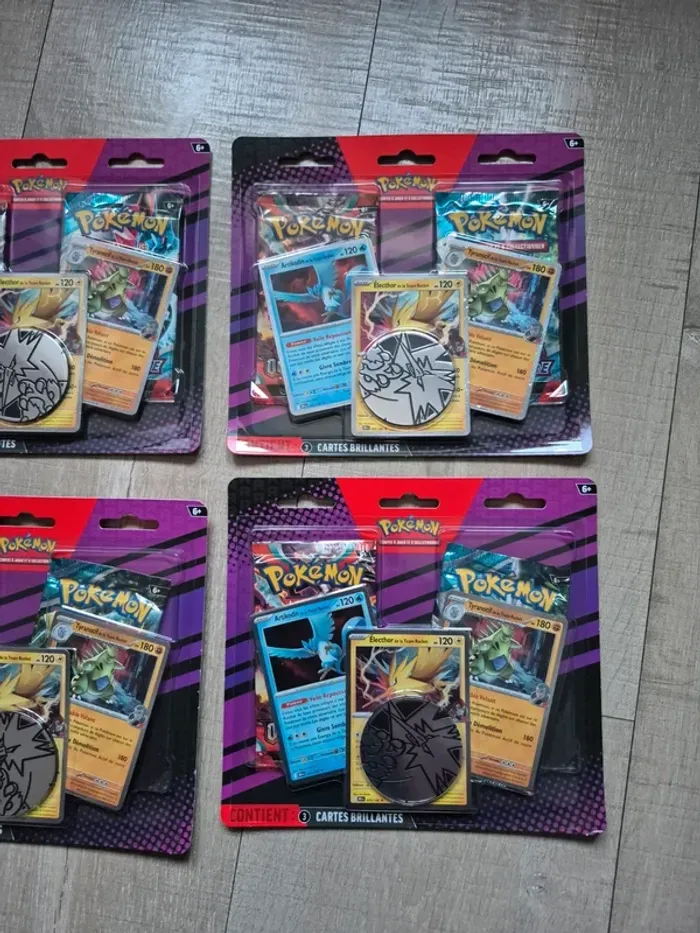 Pokémon Lot de 4 DuoPack de 2 boosters Octobre 2025 : Team Rocket Neuf Scellé FR - photo numéro 4