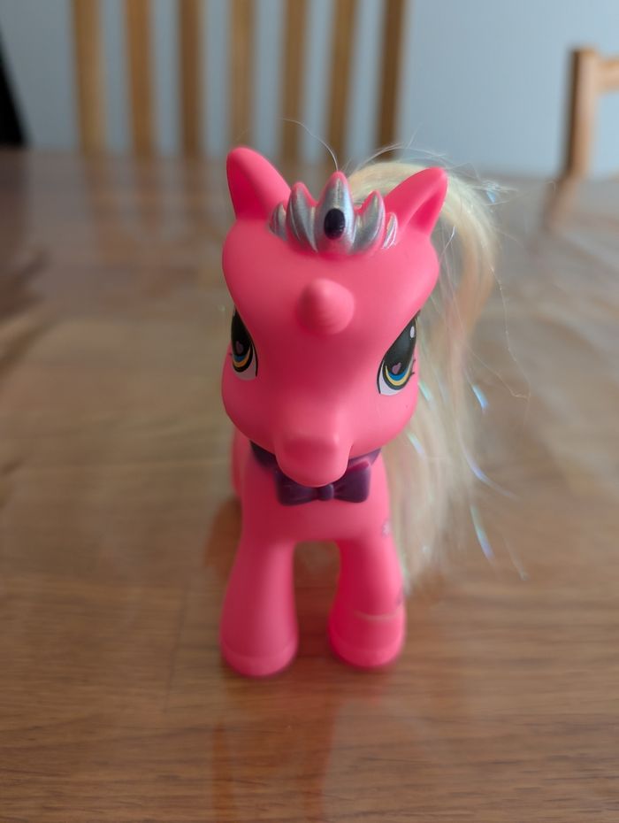 Jouet poney licorne environ 10 cm - photo numéro 3