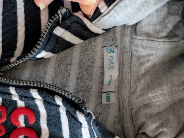 Sweat zippé 18 mois garçon - photo numéro 5