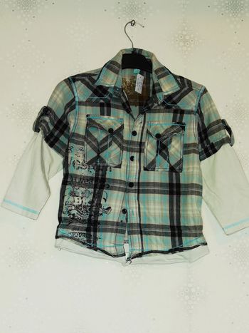 D3291 - chemise garçon 6 ans