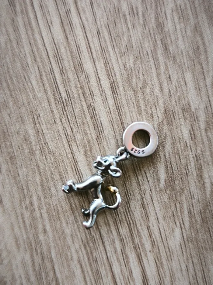 Charm Simba Le Roi Lion en Argent 925  Disney