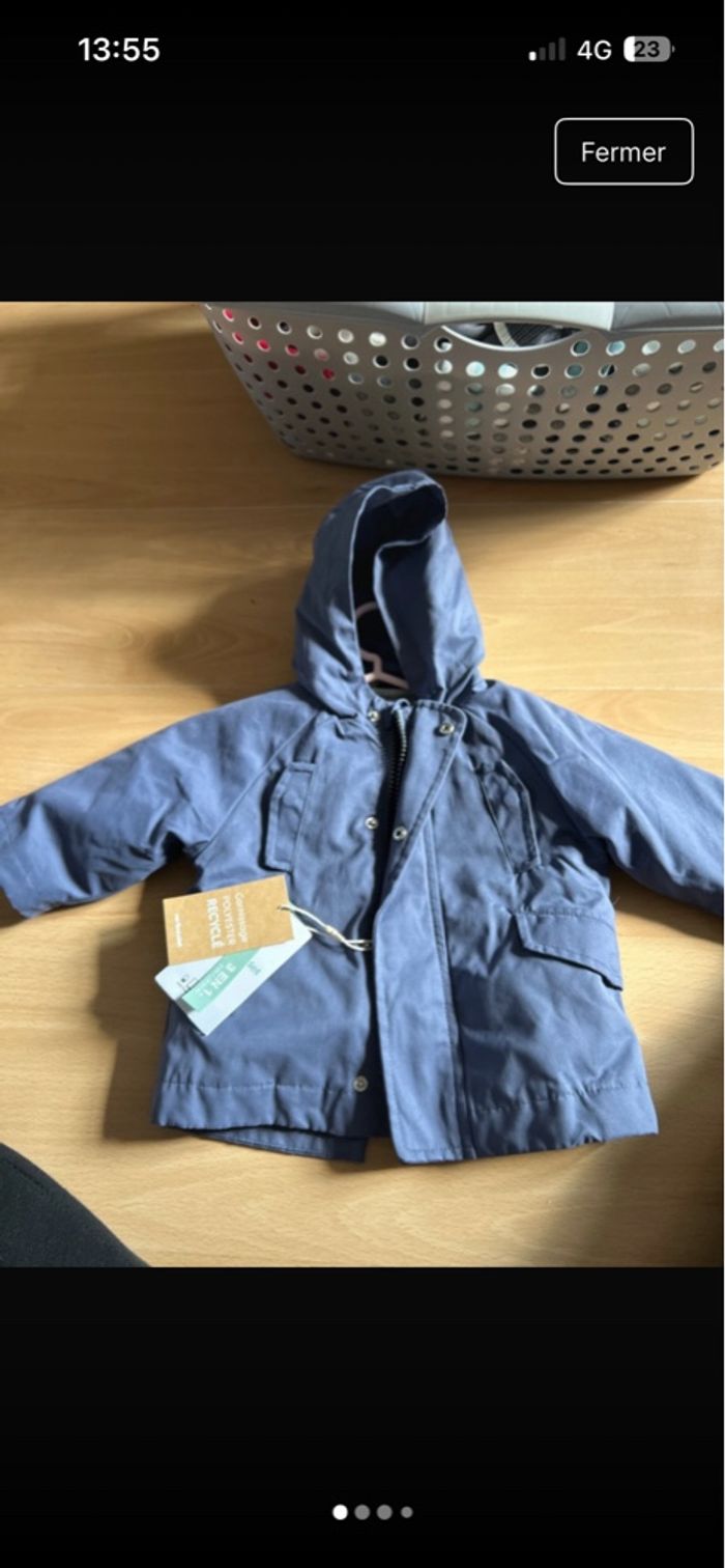 Parka bébé 3 mois - photo numéro 3