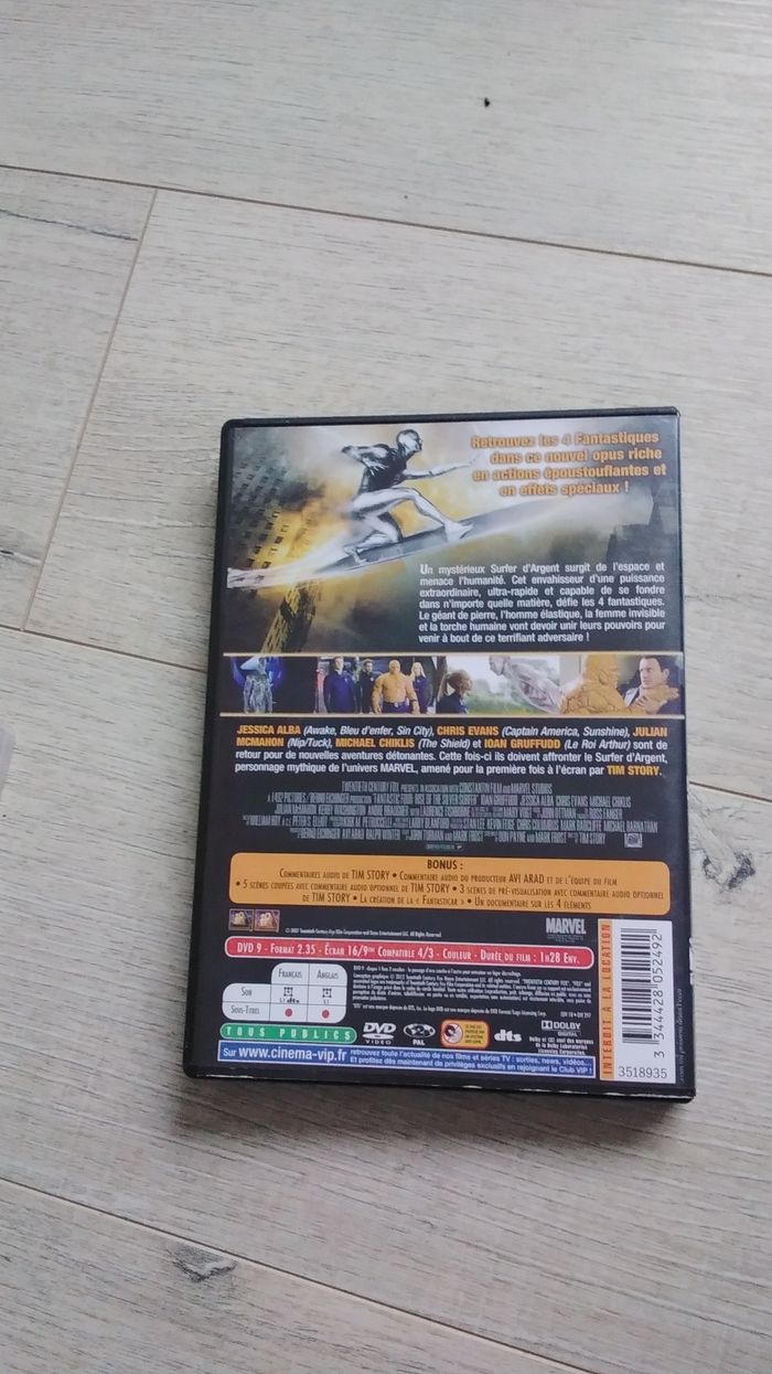 Dvd les 4 fantastiques - photo numéro 3