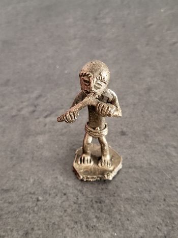 Ancien Poids Akan pour peser l'or en laiton, en excellent état