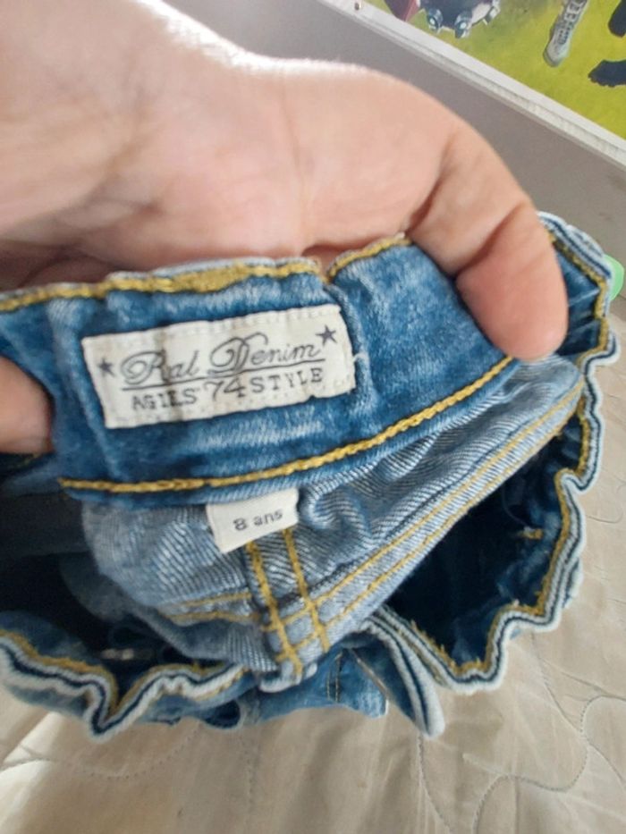 Jean slim réglable à la taille - Real Denim - taille 8 ans - photo numéro 4