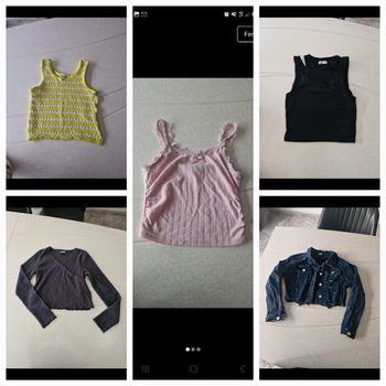 Lots de vêtements fille 10/12ans