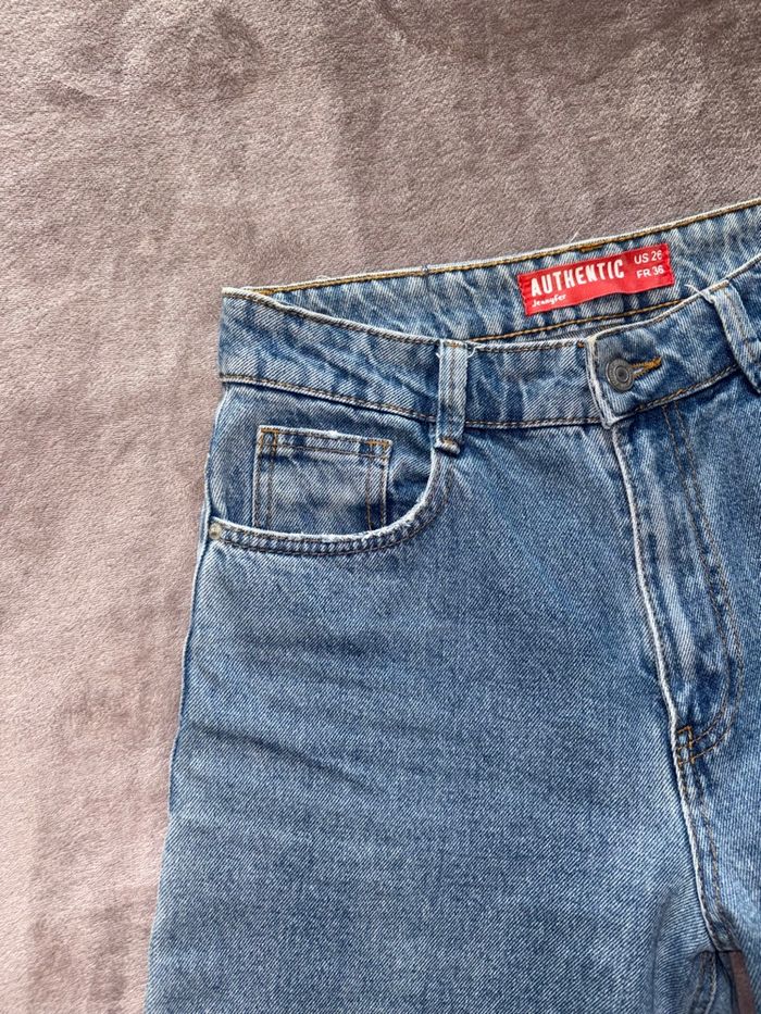 Jean court à jambes larges Jennyfer femme taille 36 en très bon état - photo numéro 8