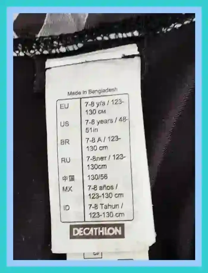 cycliste noir Décathlon fille 7 à 8 ans - 7520417986 - photo numéro 9