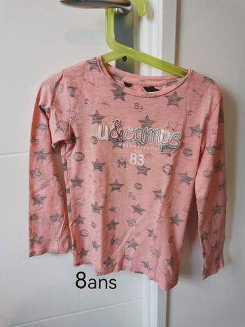 Tee shirt fille 8ans