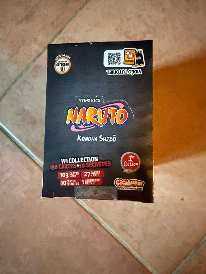 Display Naruto Konoha Shidō 1ère Édition Scellé – x4 dispo - photo numéro 6
