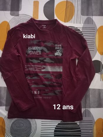 Tee-shirt 12 ans