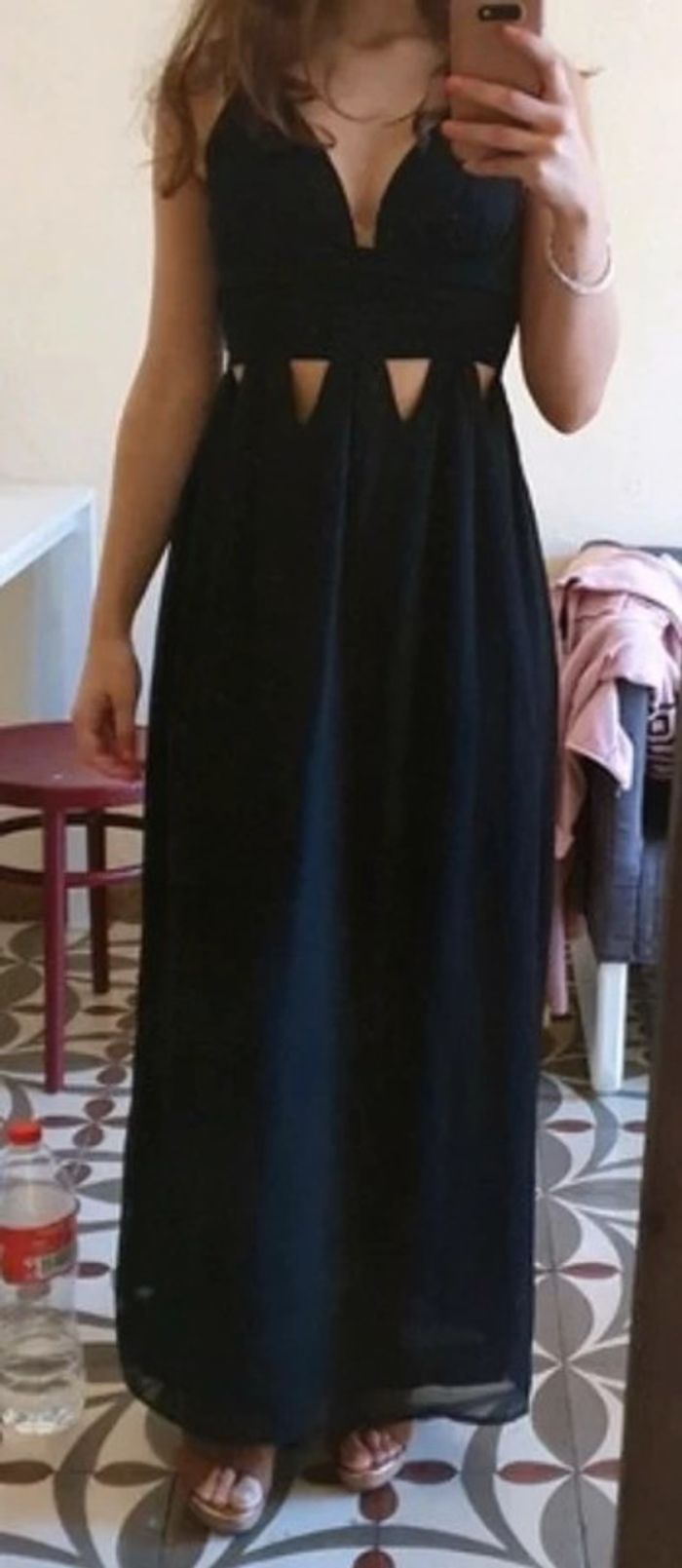 Robe longue noire - photo numéro 4