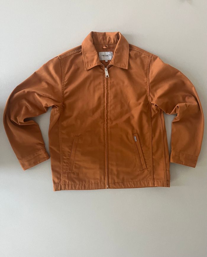 Veste carhartt homme marron camel taille S très bon état – idéale printemps 2025