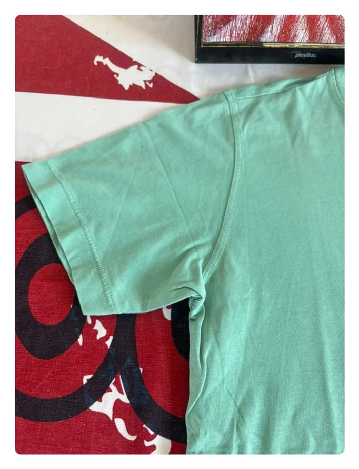 T-shirt Stone Island Junior xs vert pomme imprimé - photo numéro 5