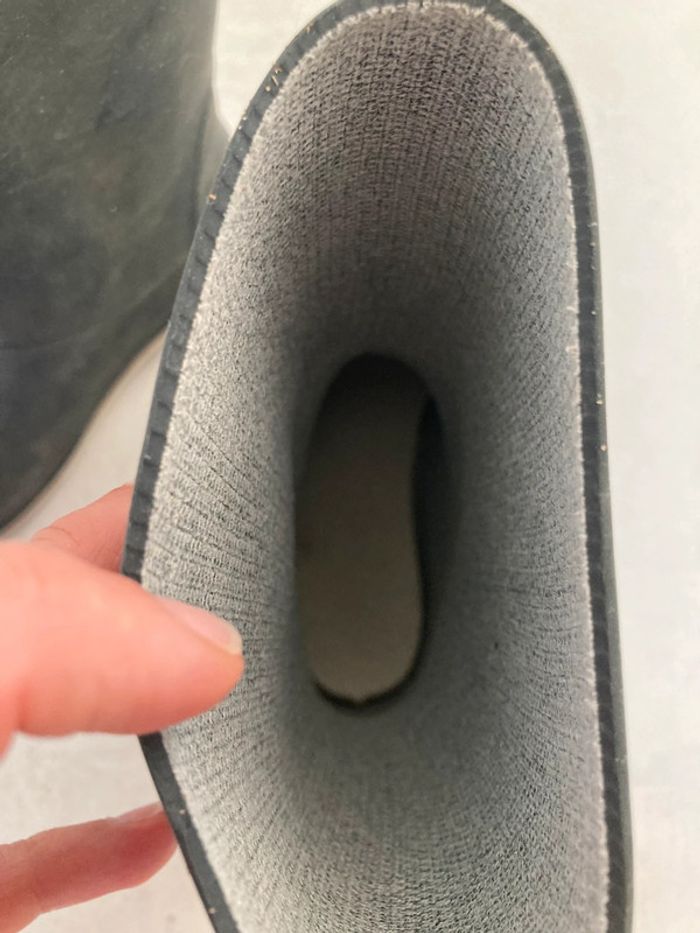 Bottes de pluie T.24 noires - photo numéro 4